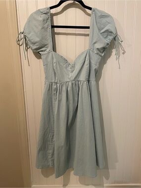 abercrombie emerson angel sleeve mini dress The A&F Emerson Angel Sleeve Mini Dress